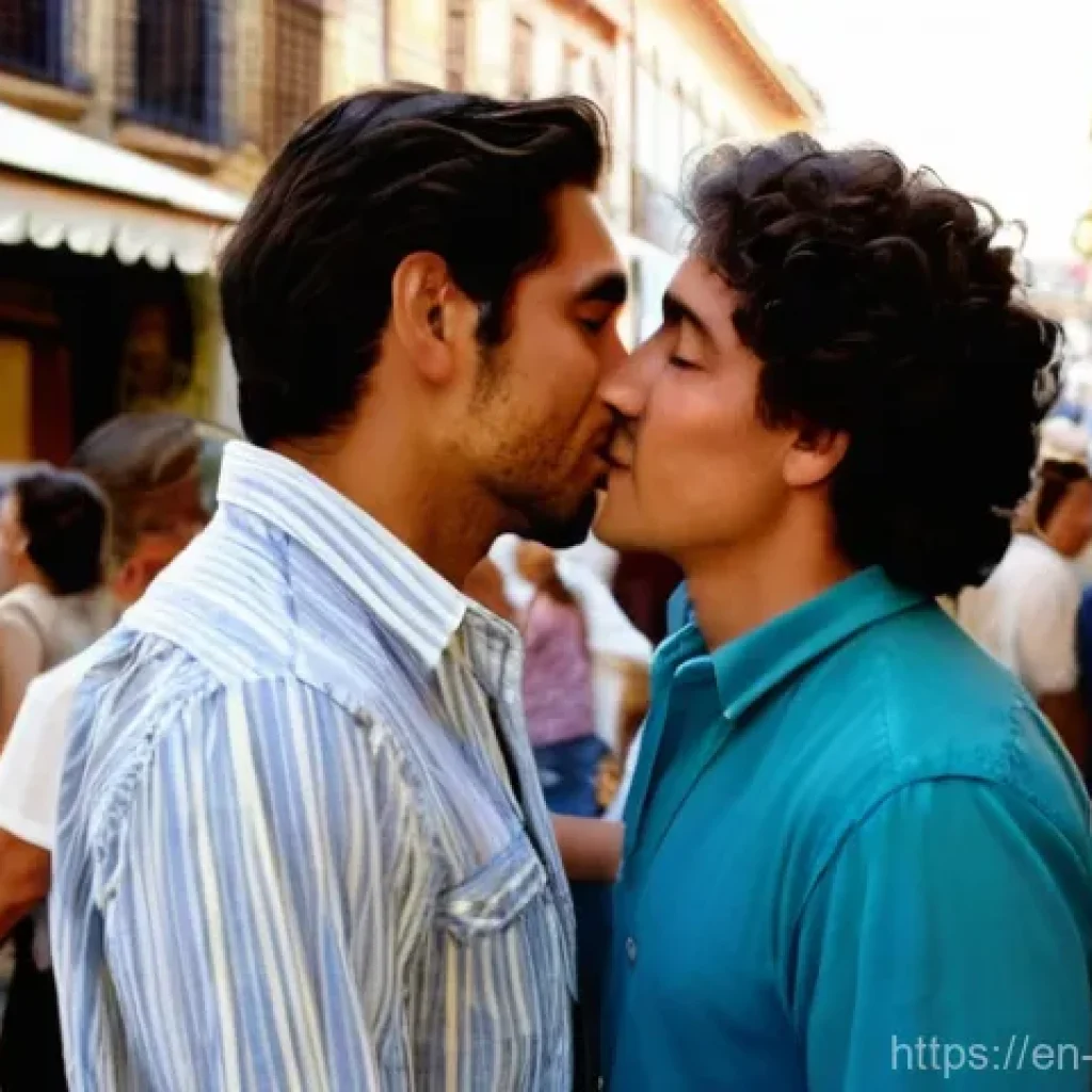 우루과이에서 금기사항 - **Embracing the Uruguayan Greeting: Warm Connections**
    A vibrant image depicting a diverse group...