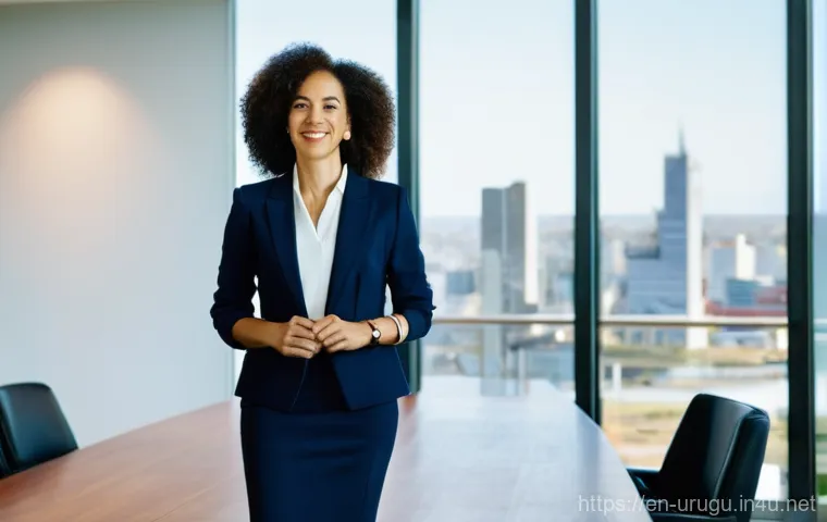 우루과이 여성 인권 현황 - **Prompt:** A determined Uruguayan woman in her early 30s, dressed in smart, comfortable clothing (e...